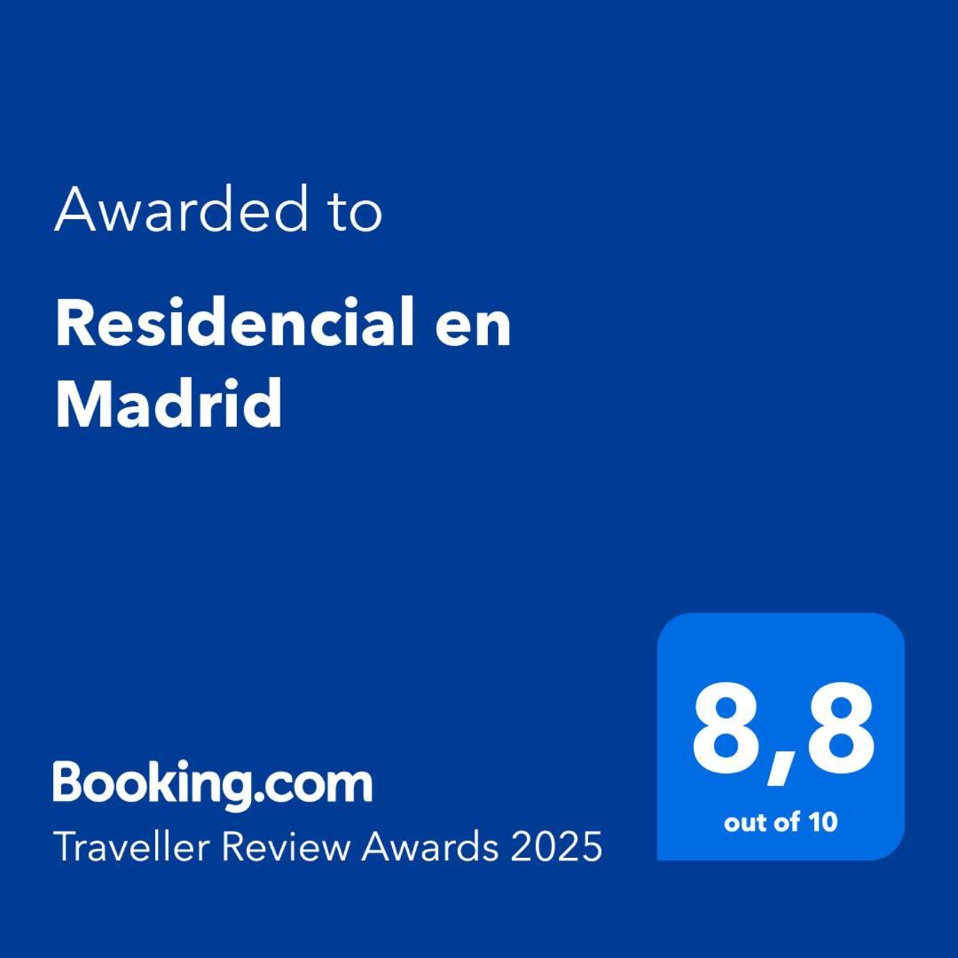 Residencial En Madrid Alquiler De Corta Estancia No Turistico Eksteriør billede